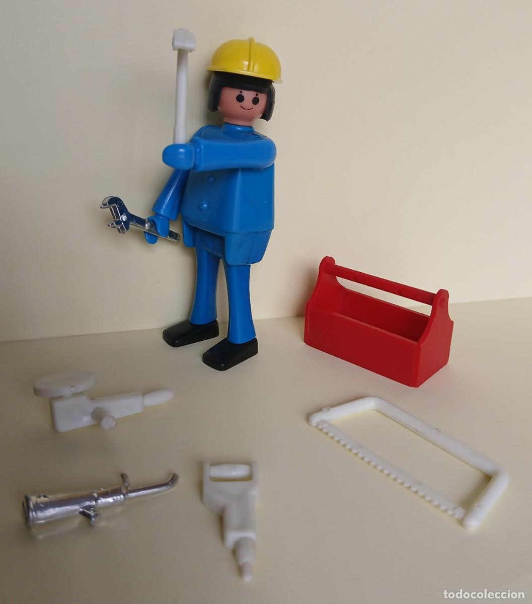 Figuras de acci&oacute;n: Play big (Playbig), Play Kit o Cefa Boys. Equipo Construcci&oacute;n. Fontanero 2&ordm;