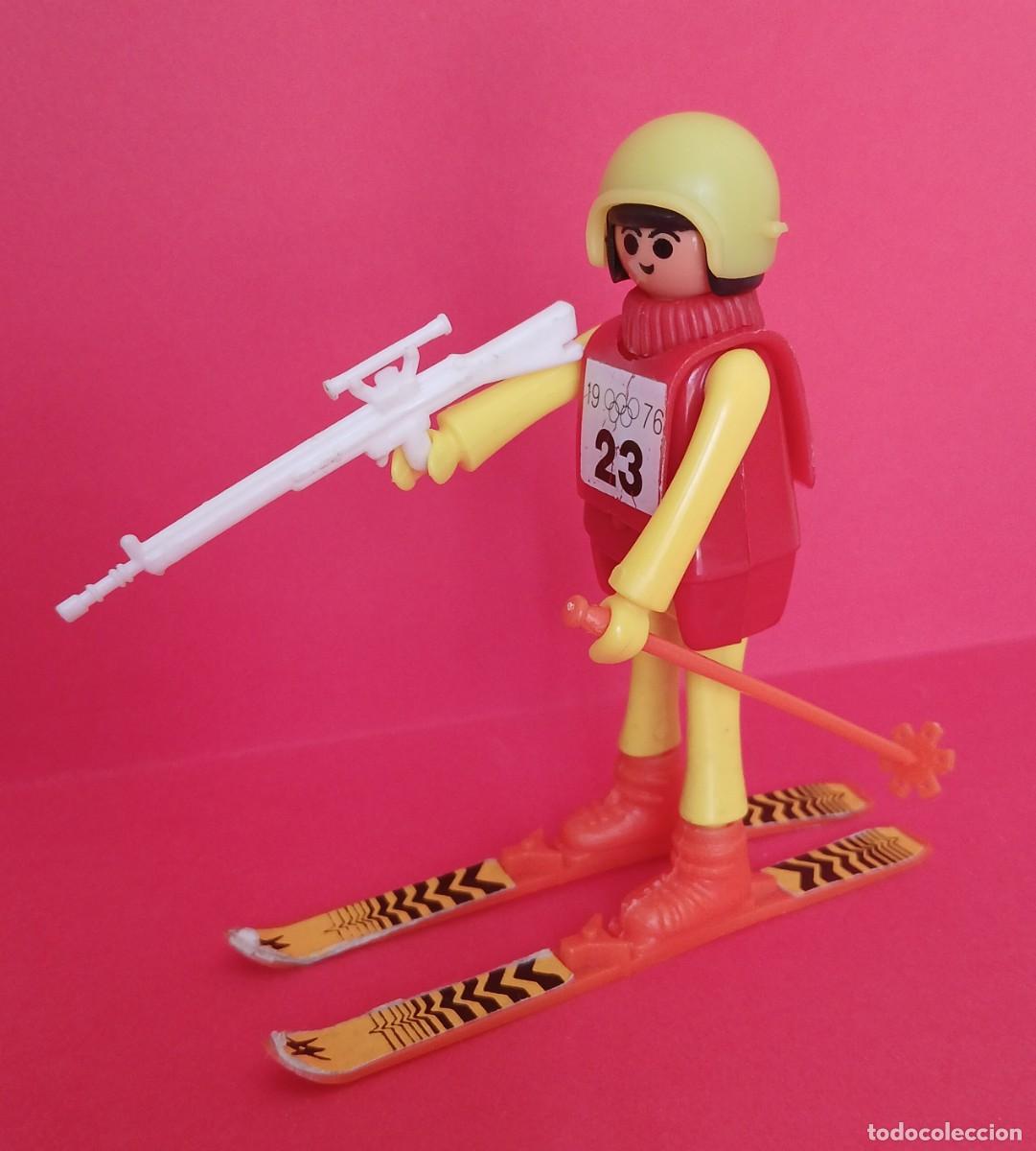 Figuras de acci&oacute;n: Play big (Playbig), Play Kit o Cefa Boys. Conjunto Juegos de invierno. Esquiador de fondo