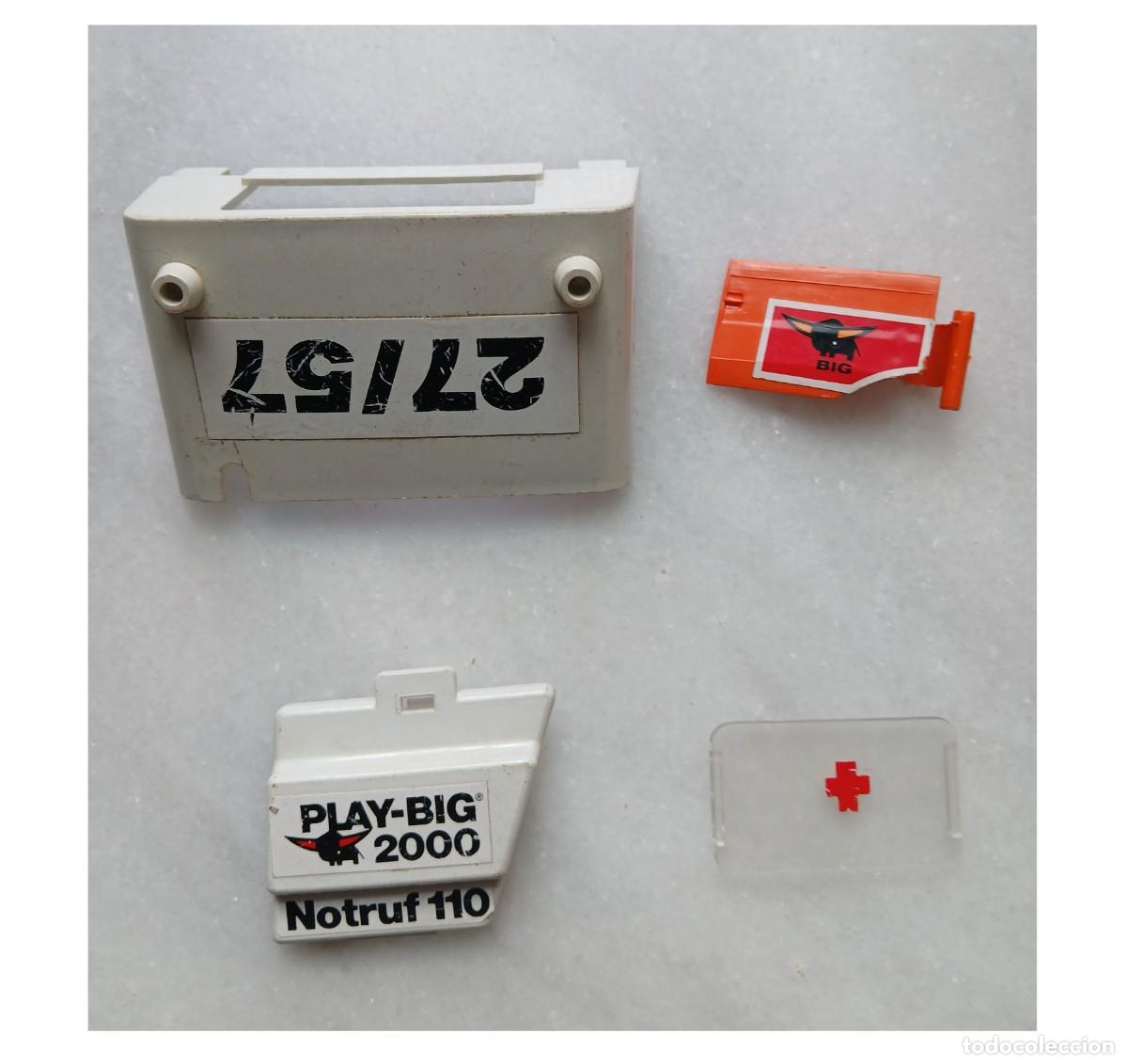 Actionfiguren: Play big. Techo, puerta, ventana cami&oacute;n bombero, policia, sanitario, etc.