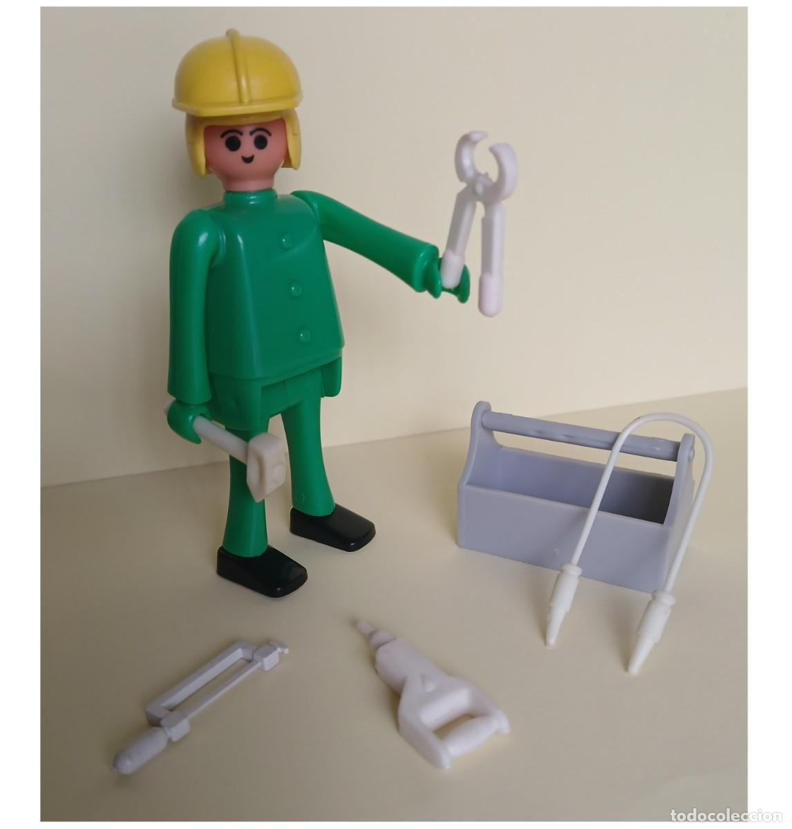 Figuras de acci&oacute;n: Play big (Playbig), Play Kit o Cefa Boys. Equipo Construcci&oacute;n. Electricista 2&ordm;