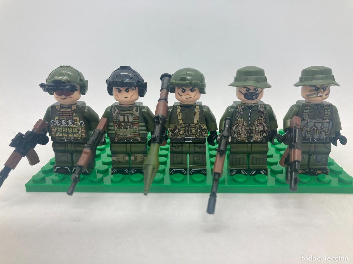 Figuras de acci&oacute;n: Minifiguras comandos guerra moderna