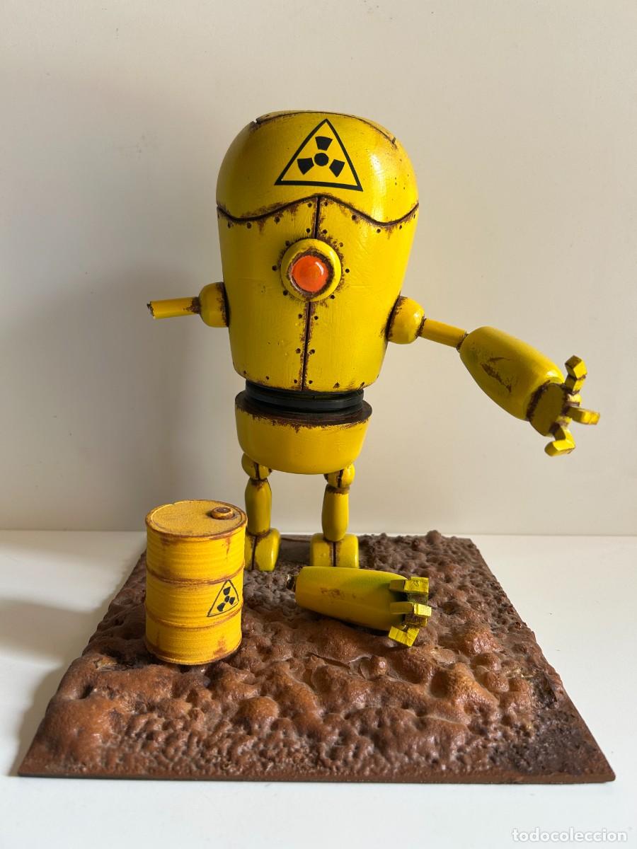 Figuras de acci&oacute;n: Robot post-apocal&iacute;ptico ciencia ficci&oacute;n - Foto 1