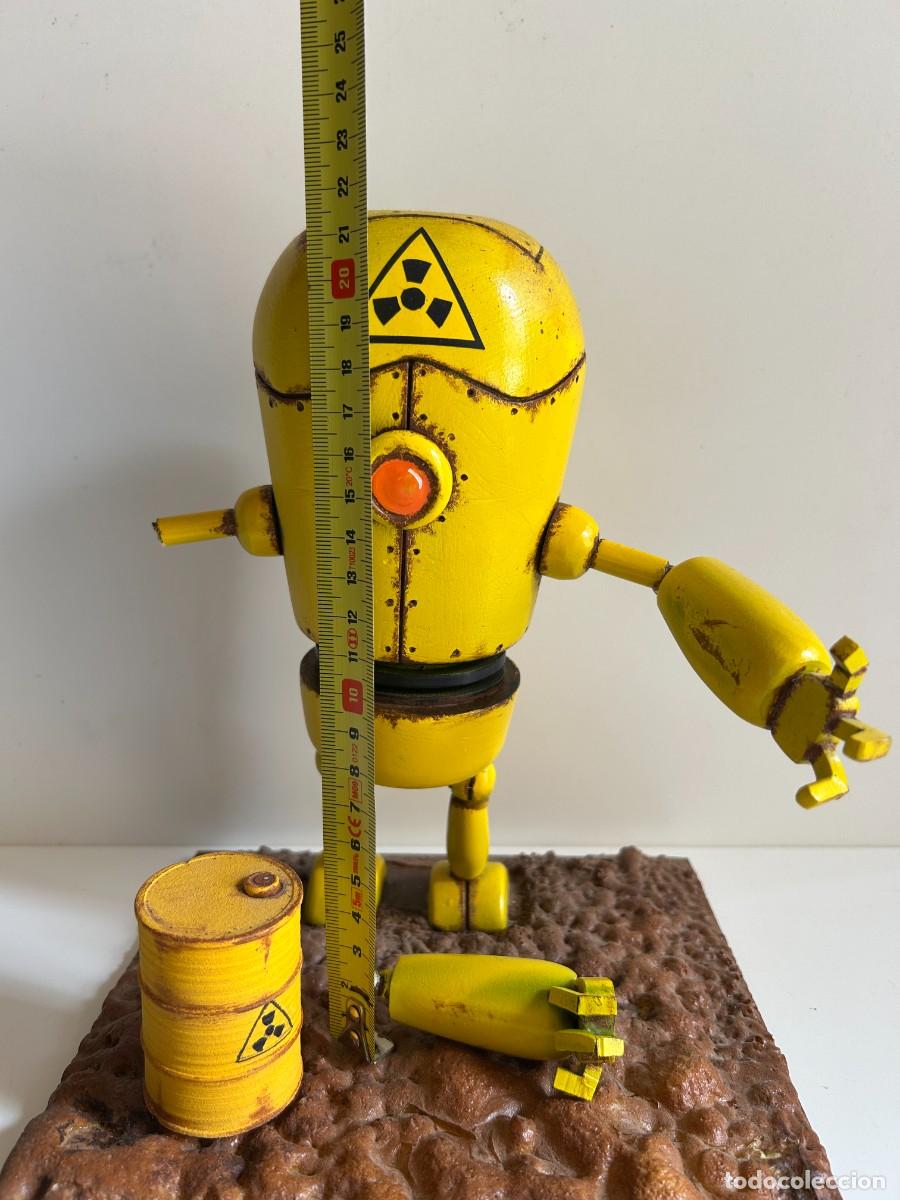 Figuras de acci&oacute;n: Robot post-apocal&iacute;ptico ciencia ficci&oacute;n - Foto 2