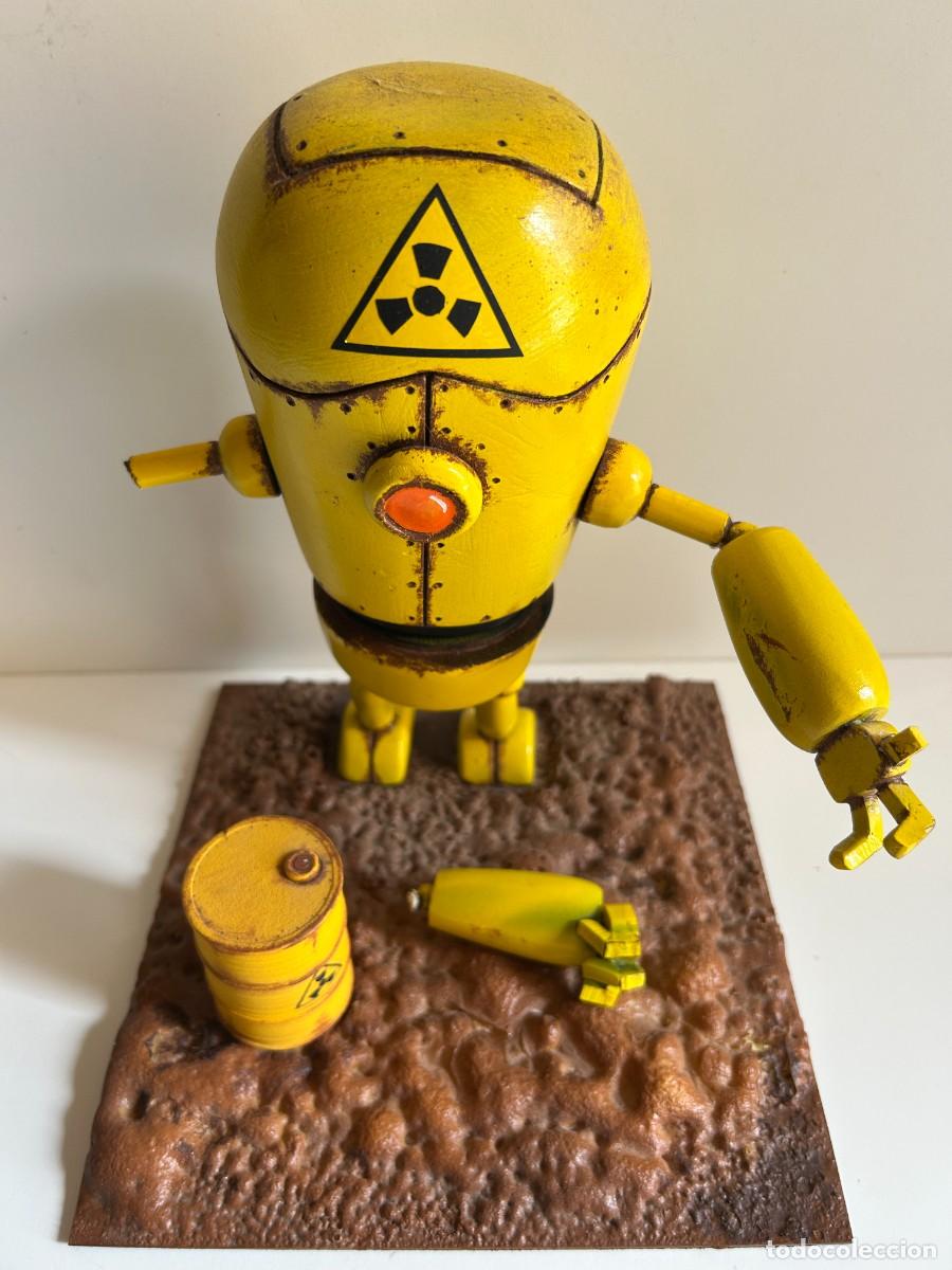 Figuras de acci&oacute;n: Robot post-apocal&iacute;ptico ciencia ficci&oacute;n - Foto 3