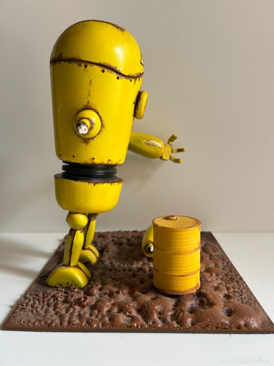 Figuras de acci&oacute;n: Robot post-apocal&iacute;ptico ciencia ficci&oacute;n - Foto 4