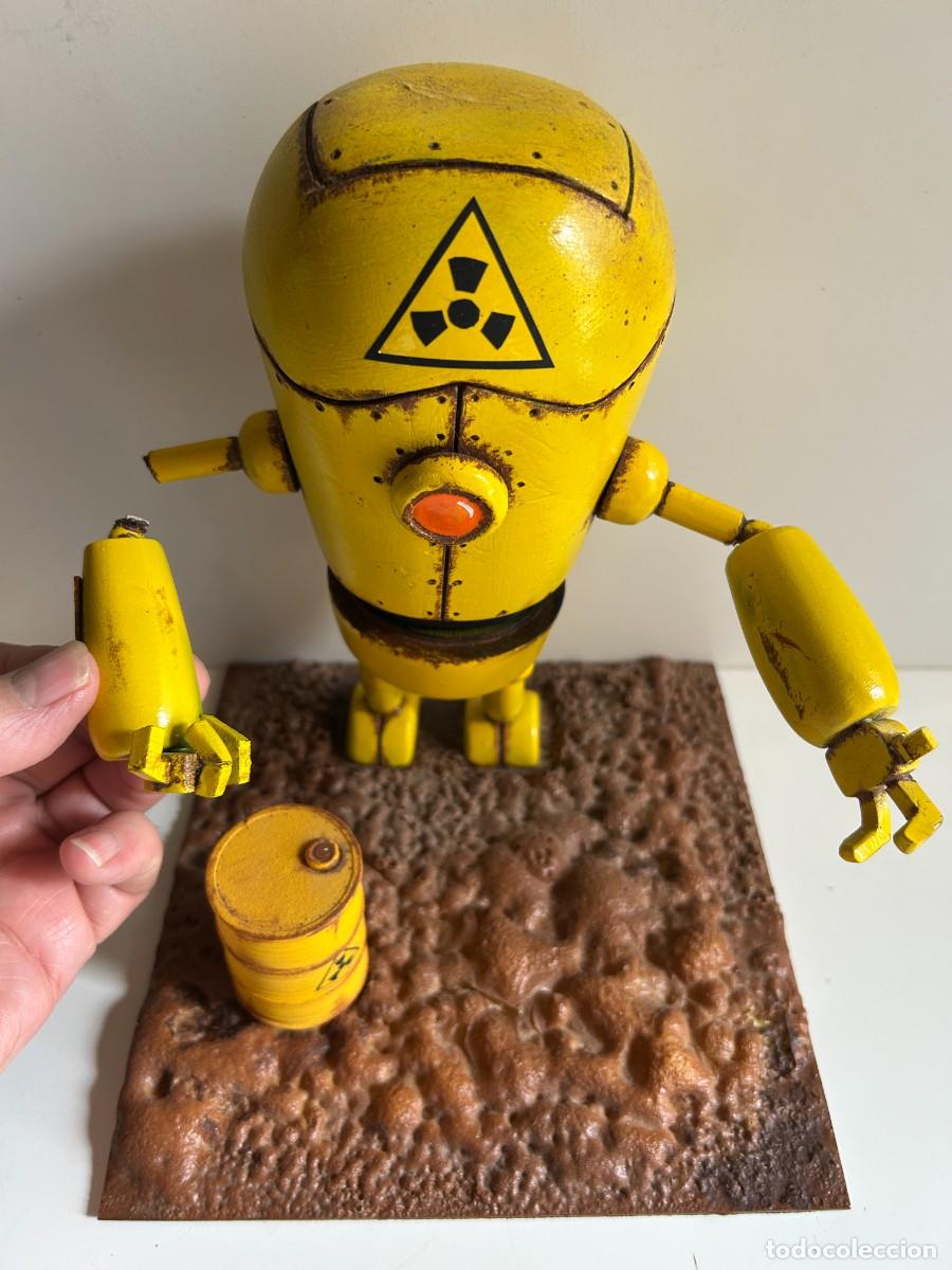 Figuras de acci&oacute;n: Robot post-apocal&iacute;ptico ciencia ficci&oacute;n - Foto 6
