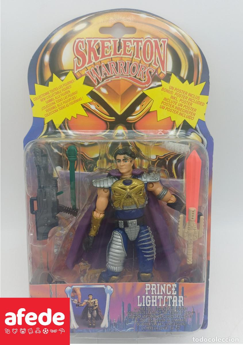 Figuras de acci&oacute;n: SKELETON WARRIORS PRINCE LIGHTSTAR A&Ntilde;O 1994 EN SU BLISTER ORIGINAL