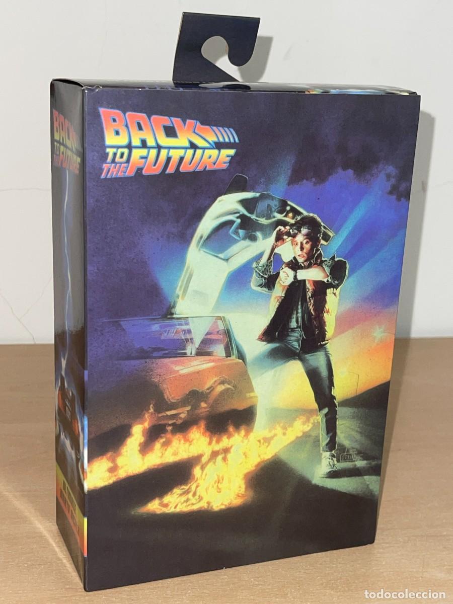 Figuras de acci&oacute;n: Neca Reel Toys Personaje Marty Mcfly de Regreso al Futuro Michael J. Fox Back to the Future 16 cm.