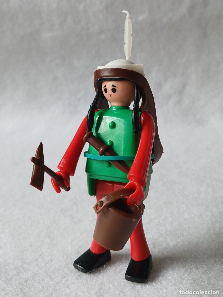 Figuras de acci&oacute;n: Play big (Playbig), Play Kit o Cefa Boys. Mujer india. Oeste.