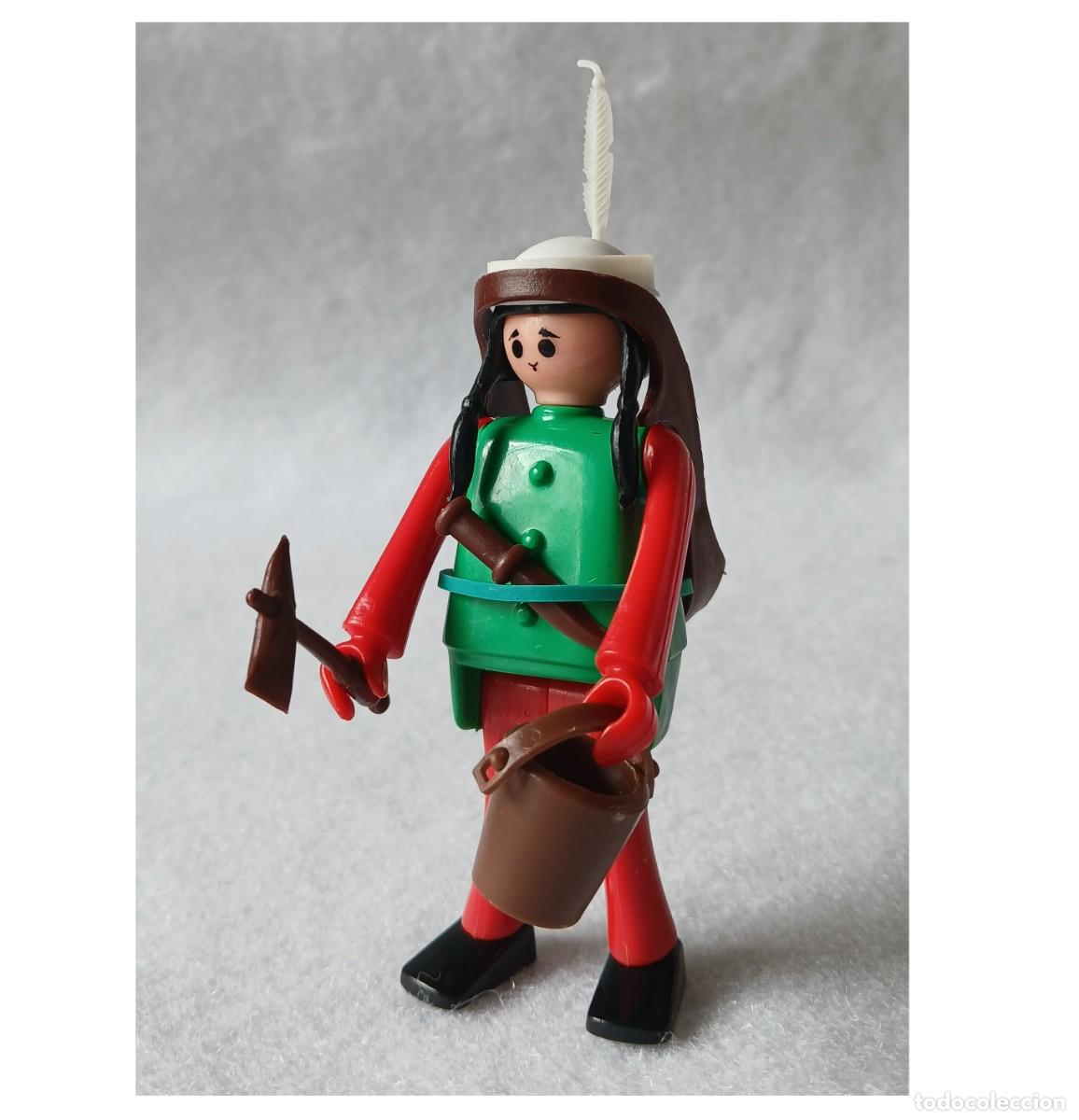 Figuras de acci&oacute;n: Play big (Playbig), Play Kit o Cefa Boys. Mujer india. Oeste.