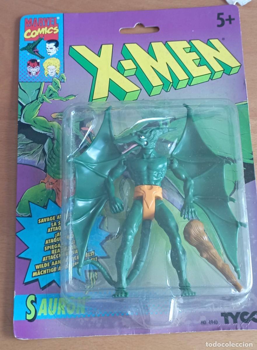 Figuras de acci&oacute;n: Figura de Marvel Sauron de X MEN en blister.