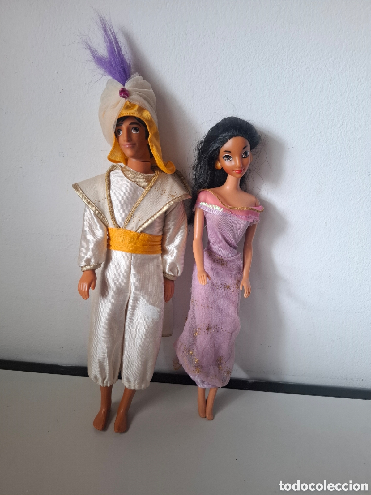 Action Figures: Figura Pr&iacute;ncipe Ali y Jasmine Aladdin