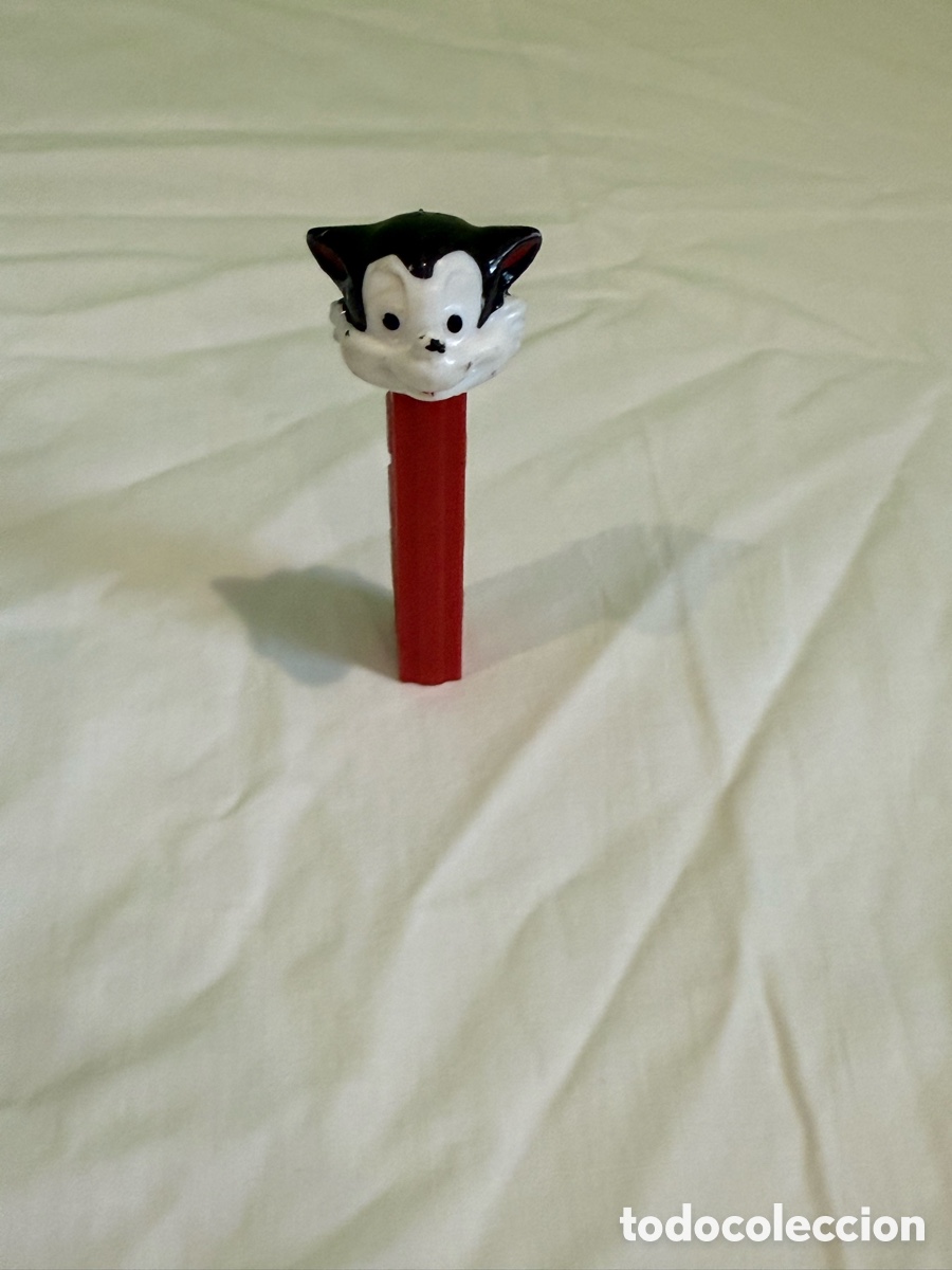 Figuras de acci&oacute;n: Raro dispensador PEZ Figaro Walt Disney a&ntilde;os 60 Made in Spain