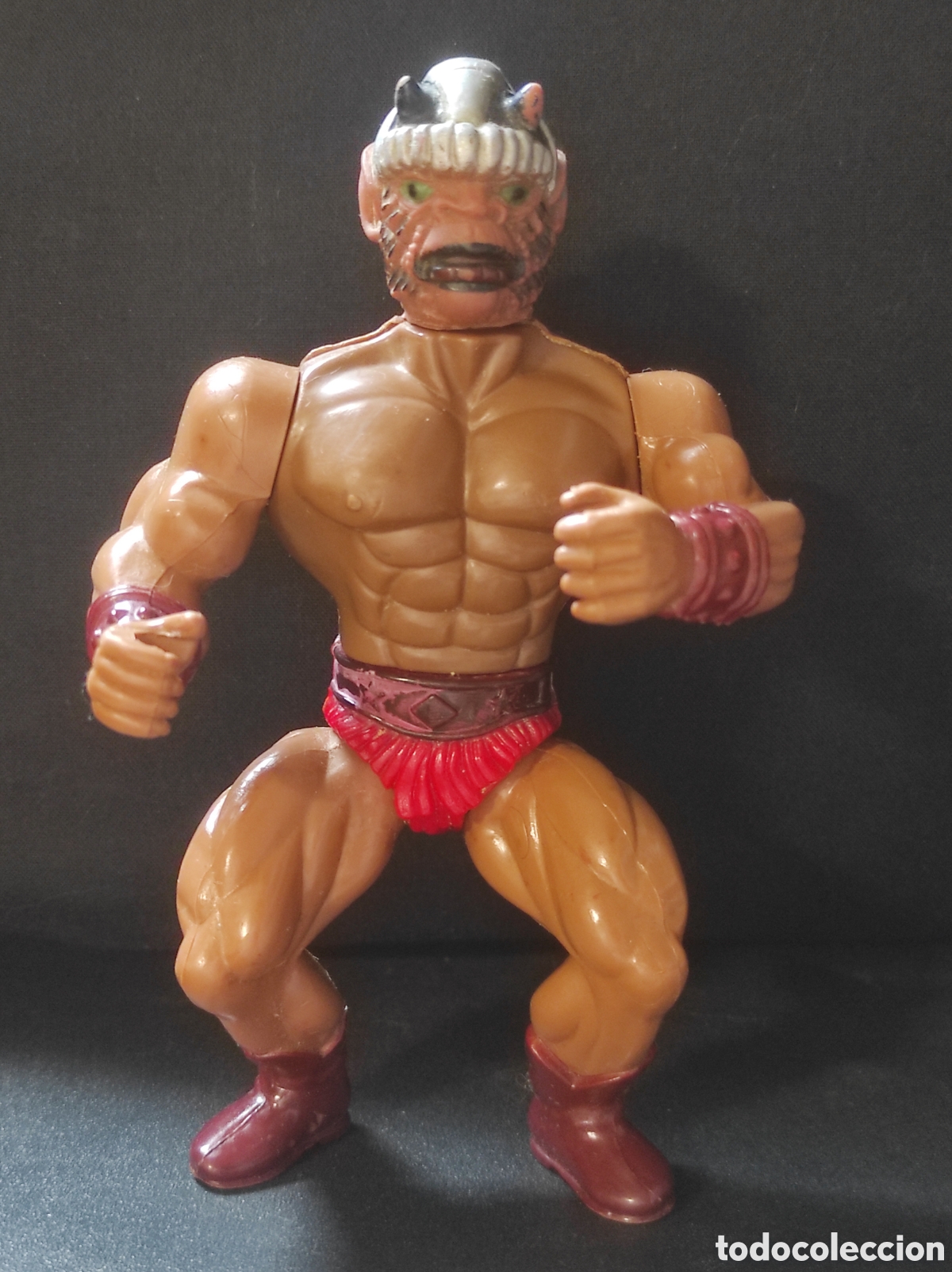 Figuras de acci&oacute;n: Figura bootleg monstruo guerrero serie galaxy warriors sungold juyba motu a&ntilde;os 80.