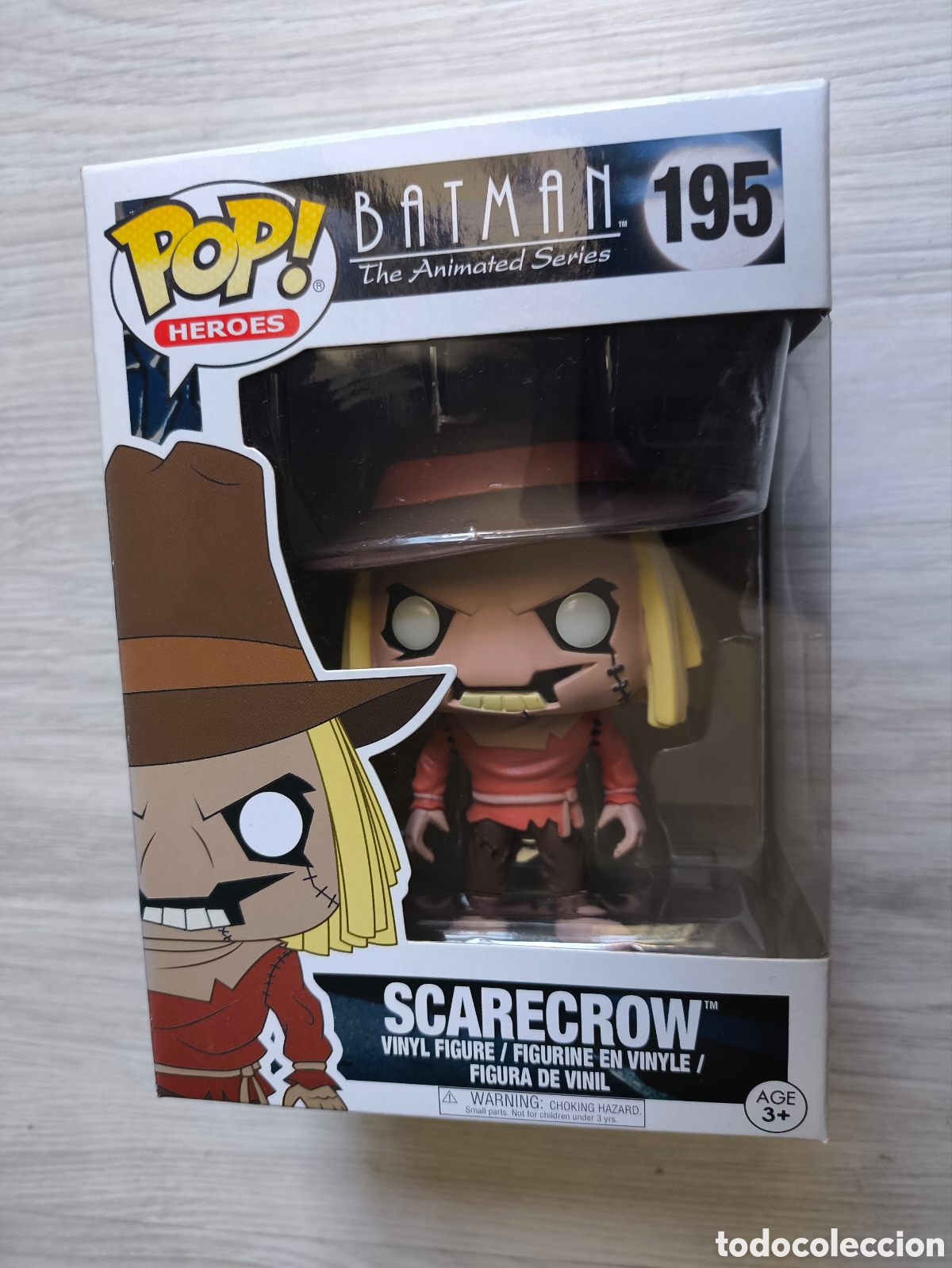 Figuras de acci&oacute;n: Figura funko pop Scarecrow Batman The animated series nuevo
