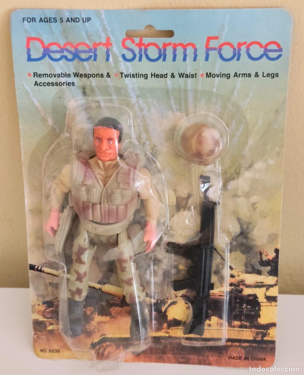 Figuras de acci&oacute;n: FIGURA DE ACCI&Oacute;N DESSERT STORM FORCE BOOTLEG SUPER RARA