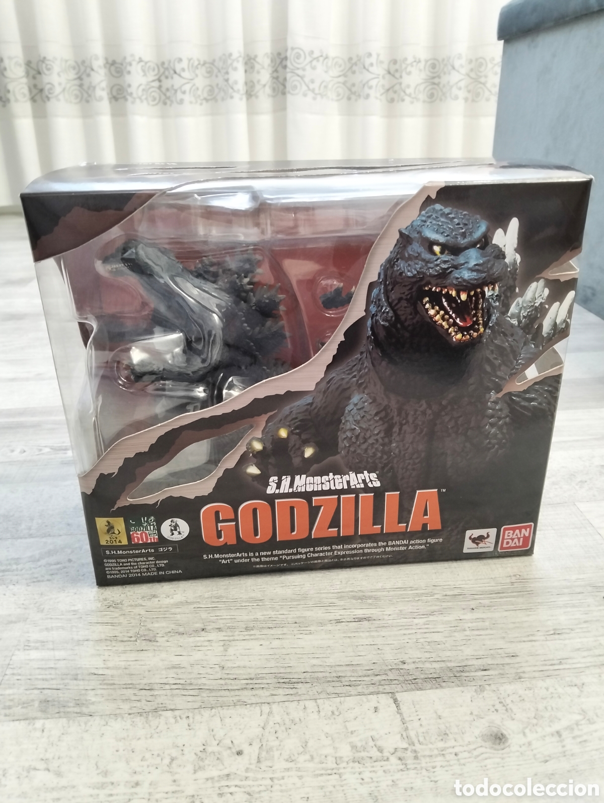 Figuras de acci&oacute;n: S.H.MonsterArts Godzilla 1995 Birth