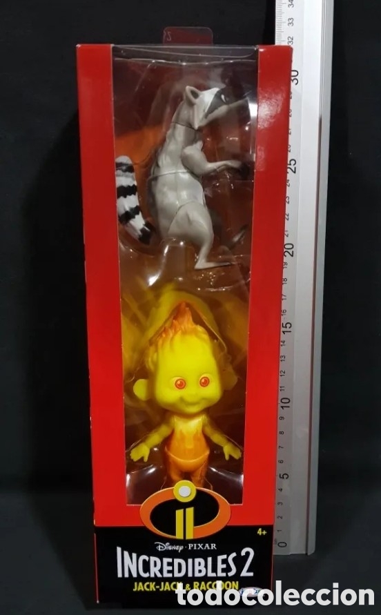 Figurines d'action: JACK-JACK & RACCOON INCREDIBLES 2 LOS INCREIBLES 2 JAKKS PACIFICS 2018