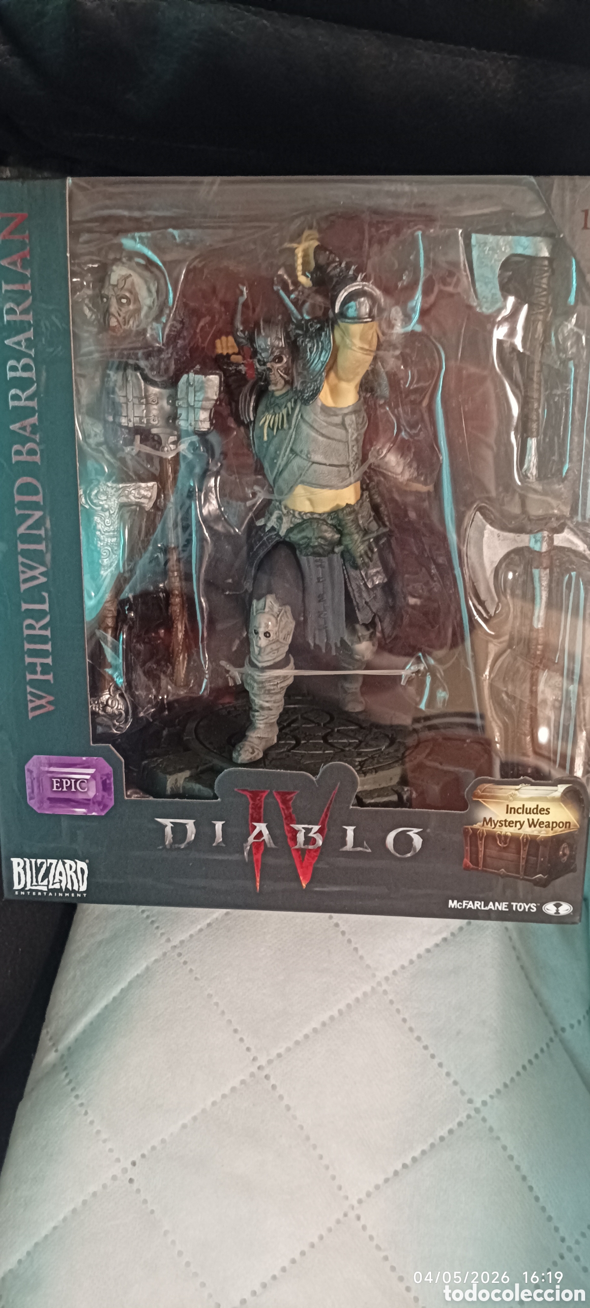 Figuras de acci&oacute;n: Diablo IV B&aacute;rbaro MC farlane figura