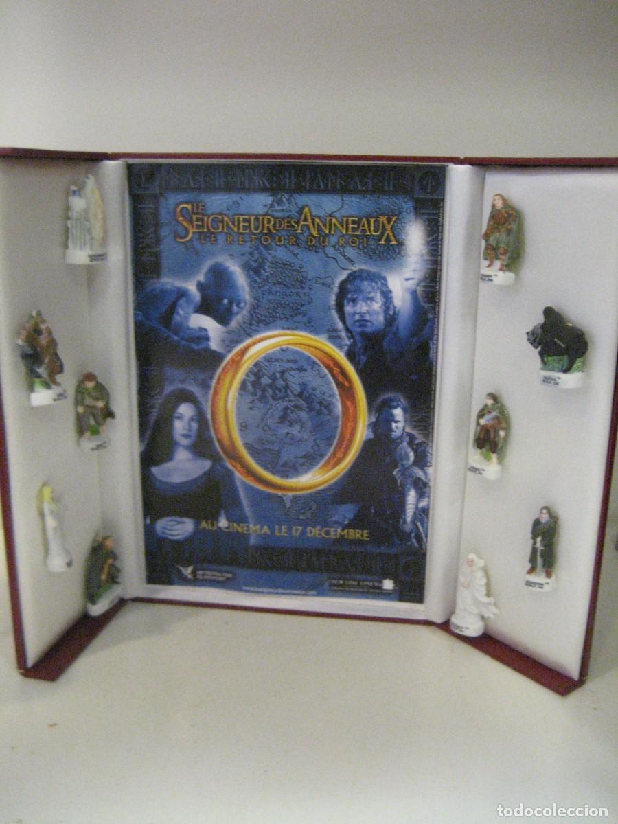 Figuras de acci&oacute;n: caja expositor con 10 figuras NLP del se&ntilde;or de los anillos . El Retorno del rey . 2003 porcelana