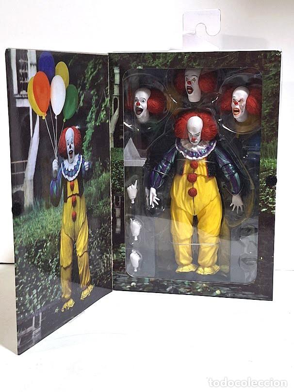 Figuras de acci&oacute;n: Figura NECA Pennywise Payaso IT Stephen King
