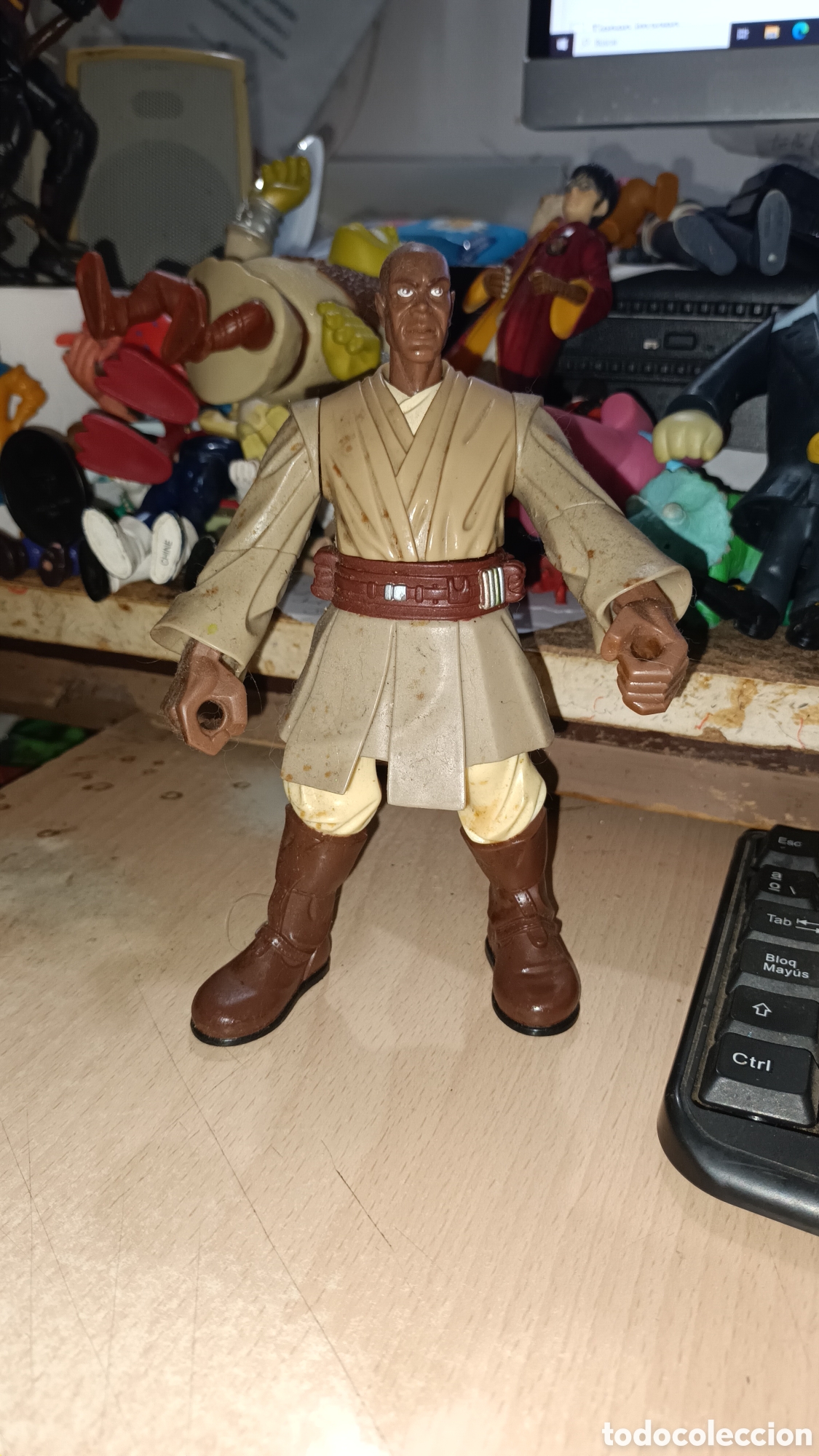 Figuras de acci&oacute;n: Mace Windu, personaje de Star Wars