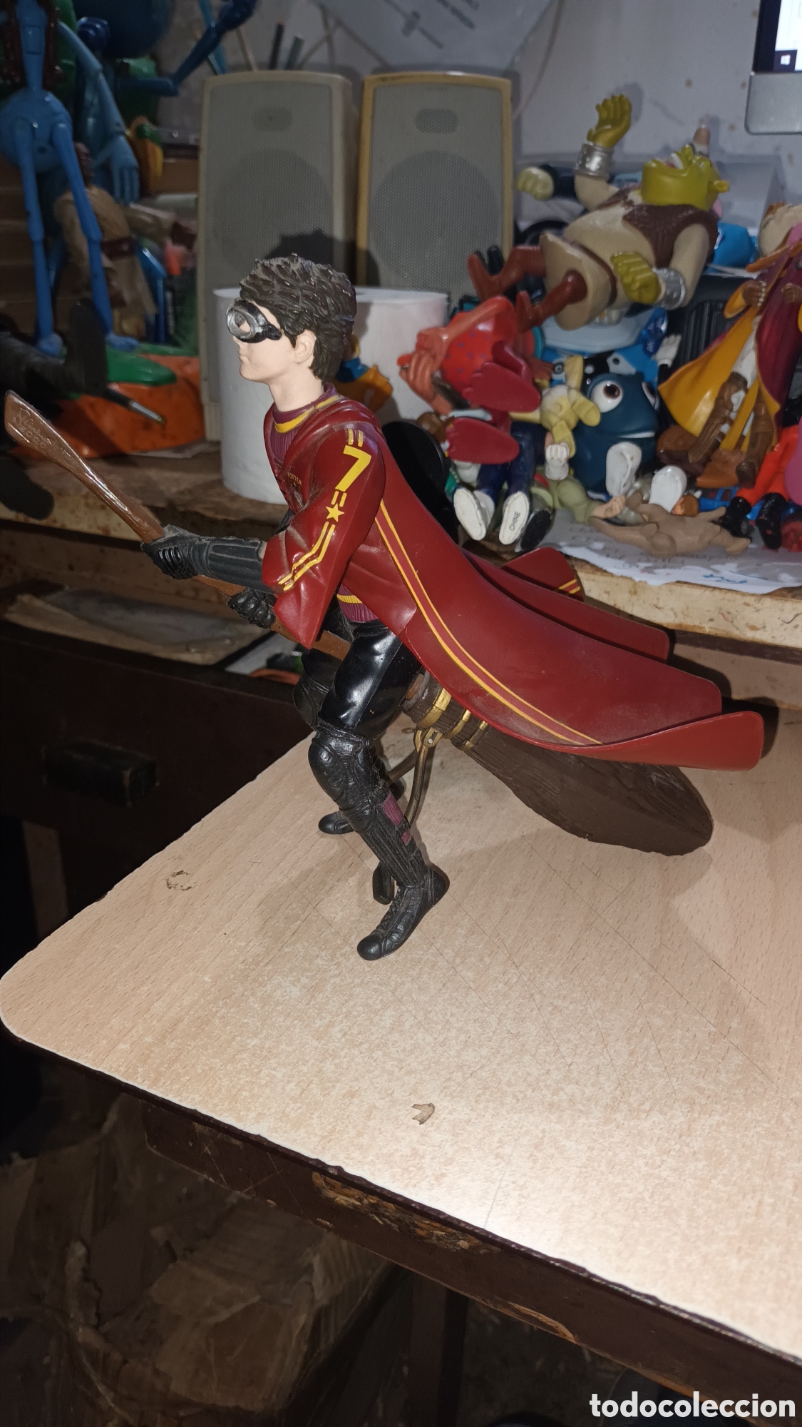 Figuras de acci&oacute;n: Harry Potter, volando en su escoba - Foto 2