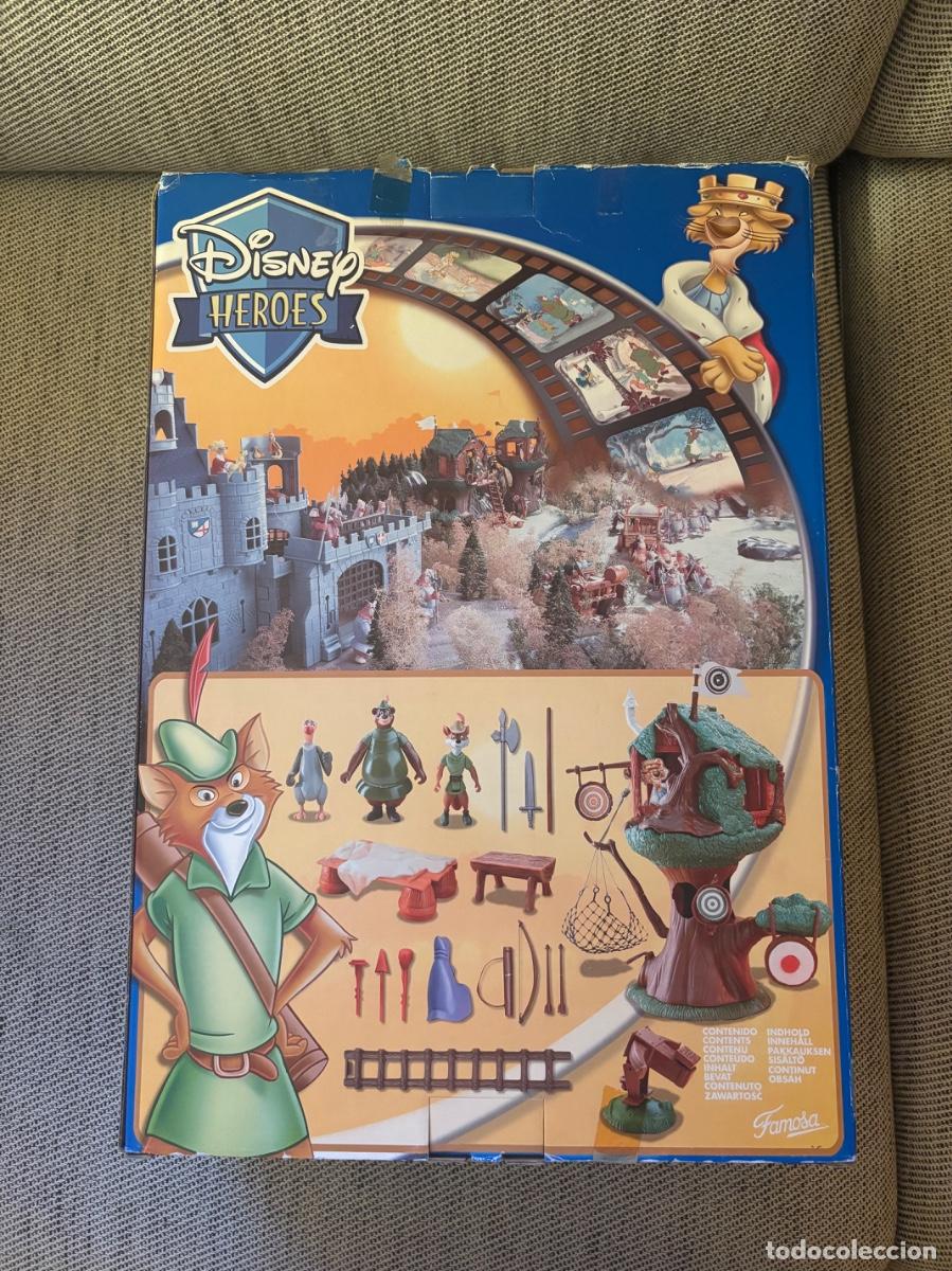 Figuras de acci&oacute;n: Casa del &Aacute;rbol Robin Hood Disney H&eacute;roes