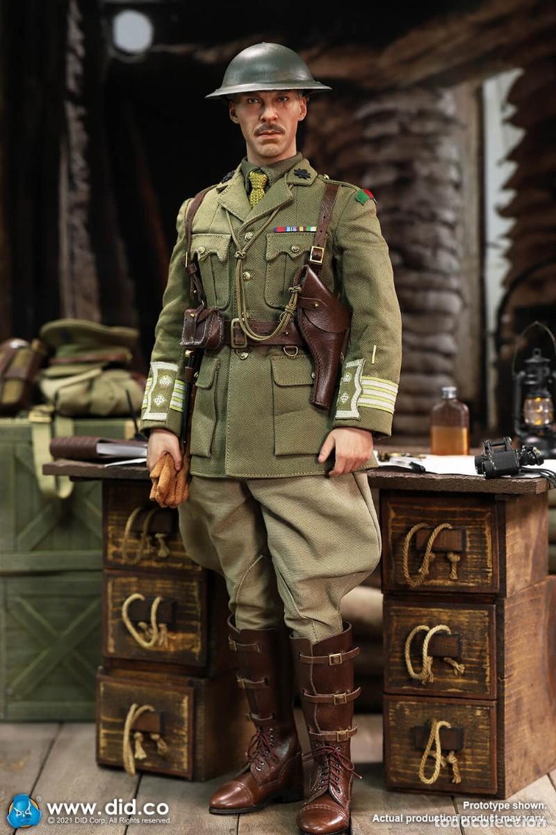 Figuras de acci&oacute;n: B11012 WWI British Officer &ndash; Colonel Mackenzie - Did 2021 - 1/6 Scale Collectable Figure