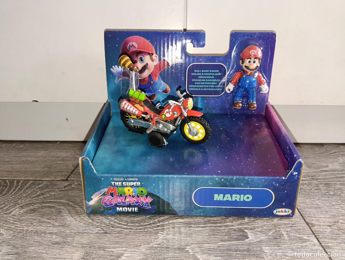 Figuras de acci&oacute;n: Super Mario Galaxy Movie Mario en Moto Nintendo