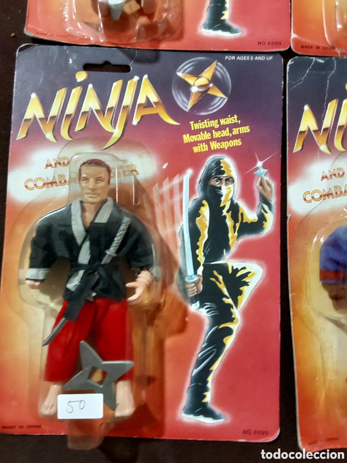 Figuras de acci&oacute;n: Coleccion completa ninja warriors - Foto 4
