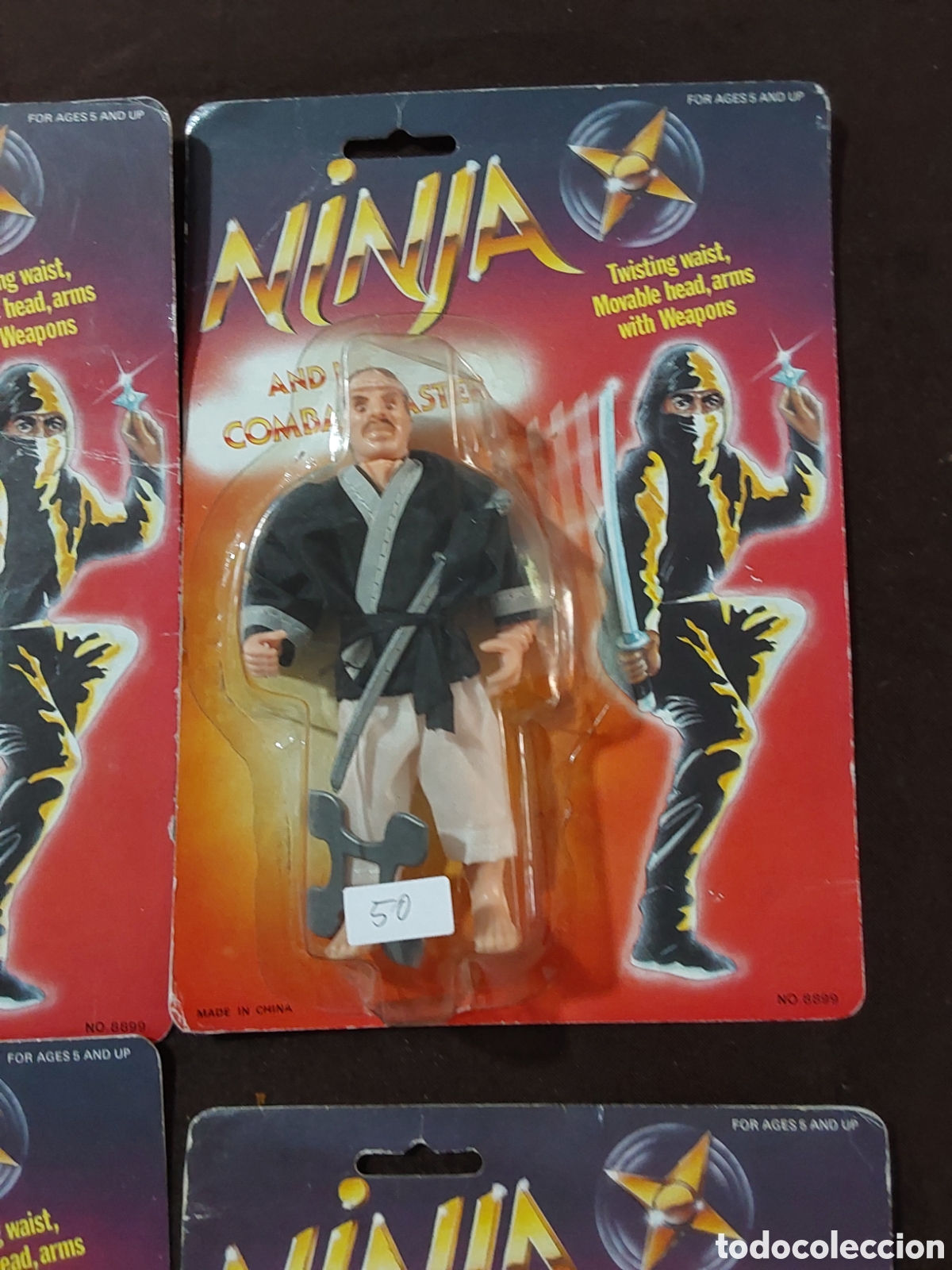 Figuras de acci&oacute;n: Coleccion completa ninja warriors - Foto 5