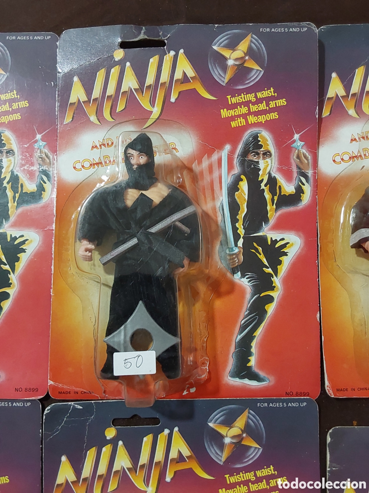 Figuras de acci&oacute;n: Coleccion completa ninja warriors - Foto 6