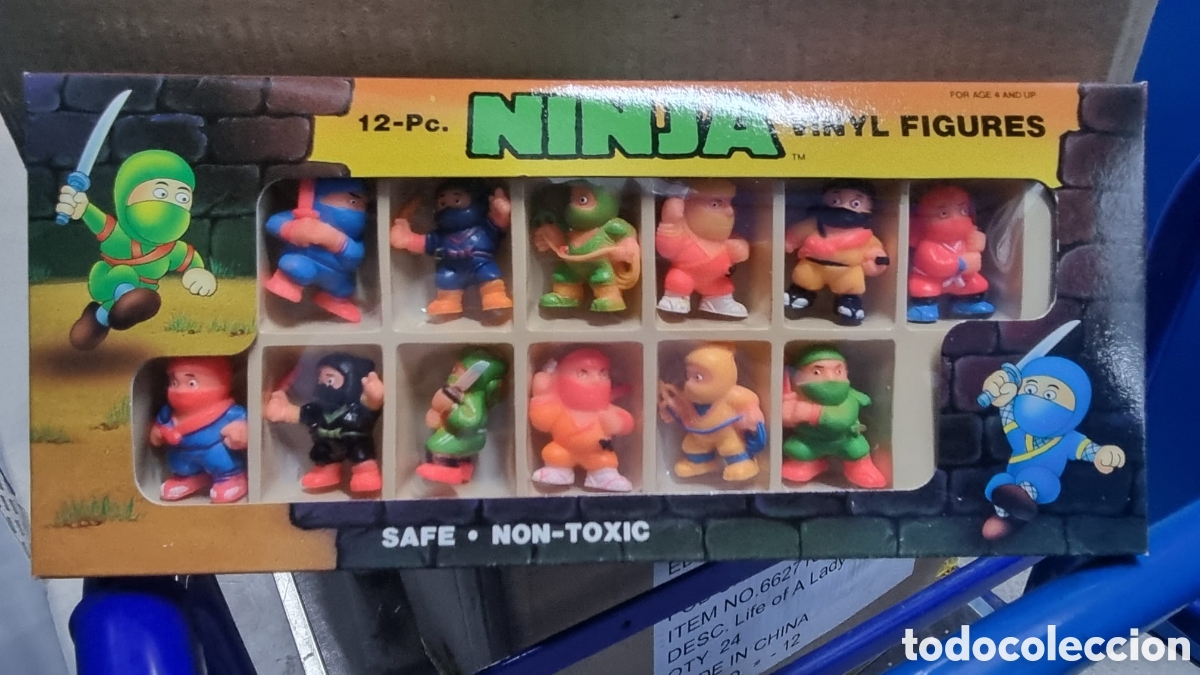 Figuras de acci&oacute;n: Caja ninja soma 12 unidades