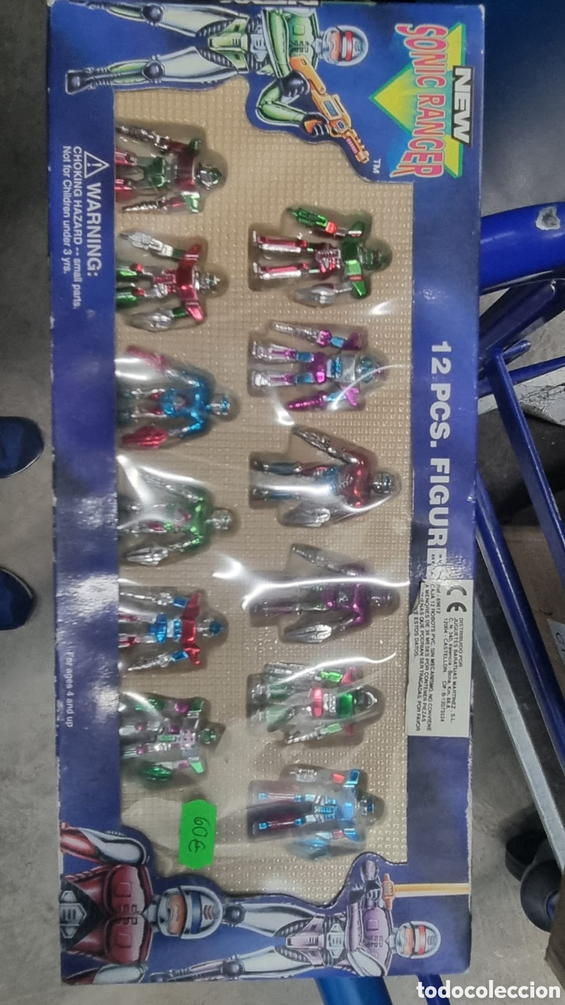 Figuras de acci&oacute;n: Soni ranger caja de figuras vintage - Foto 1