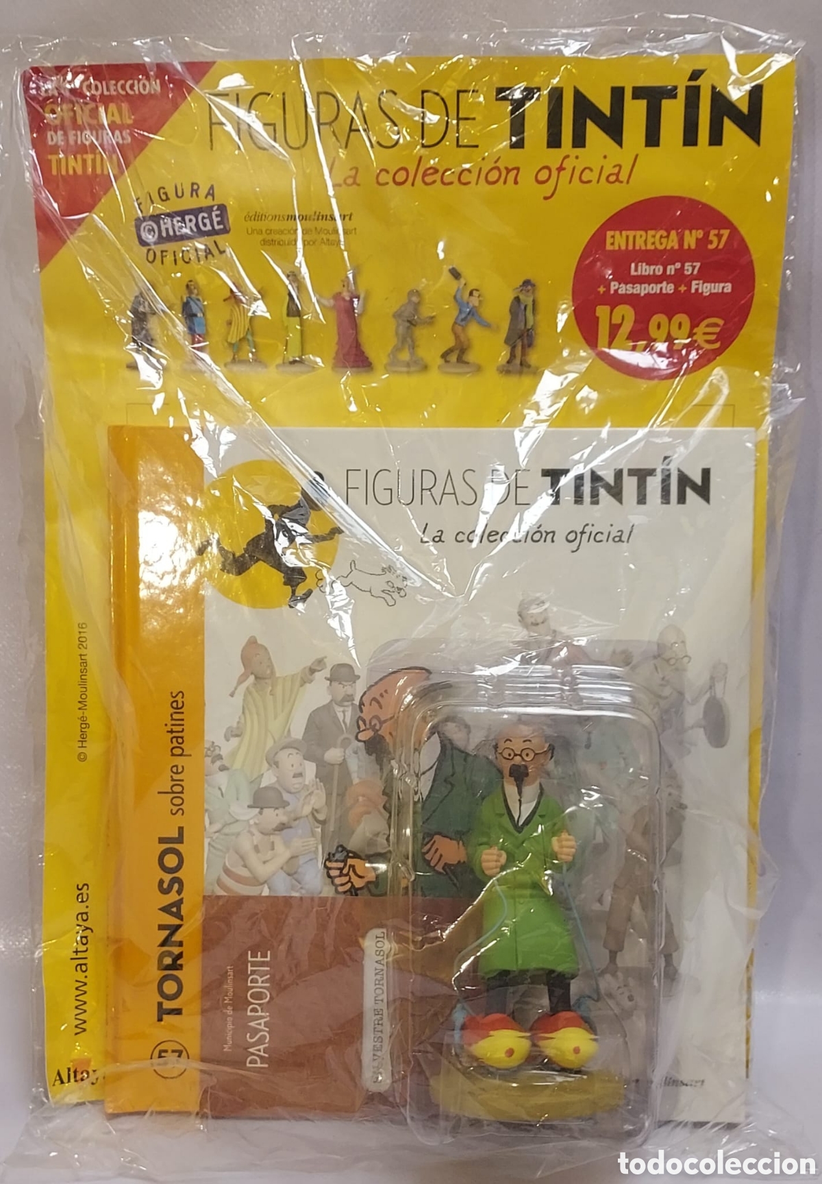 Figuras de acci&oacute;n: Tornasol Sobre Patines Altaya N&deg;57 Tint&iacute;n