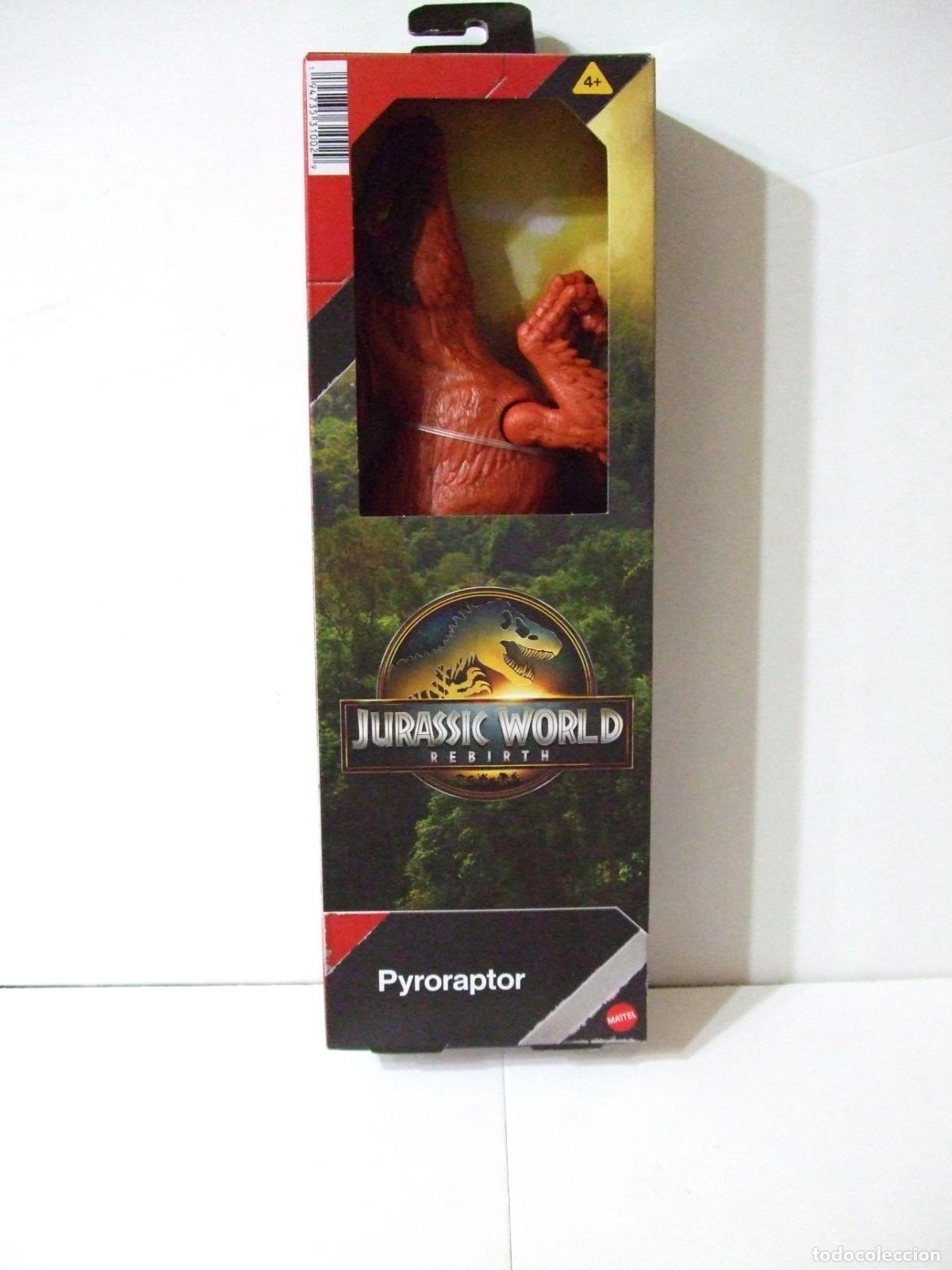 Figuras de acci&oacute;n: FIGURA PYRORAPTOR - JURASSIC WORLD REBIRTH 12 PULGADAS MATTEL 2024 - DINOSAURIO JUR&Aacute;SICO PARK PARQUE