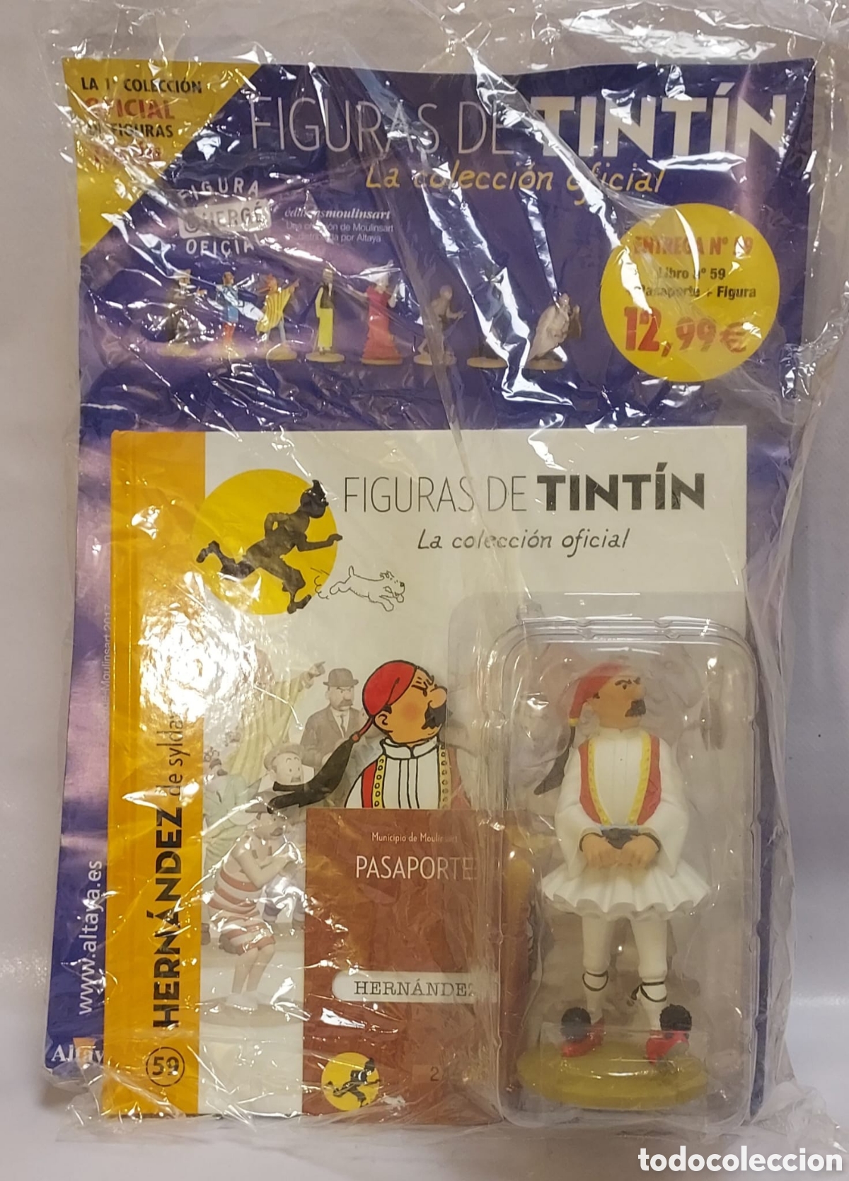 Figuras de acci&oacute;n: Hern&aacute;ndez De Syldavo Altaya N&deg;59 Tint&iacute;n