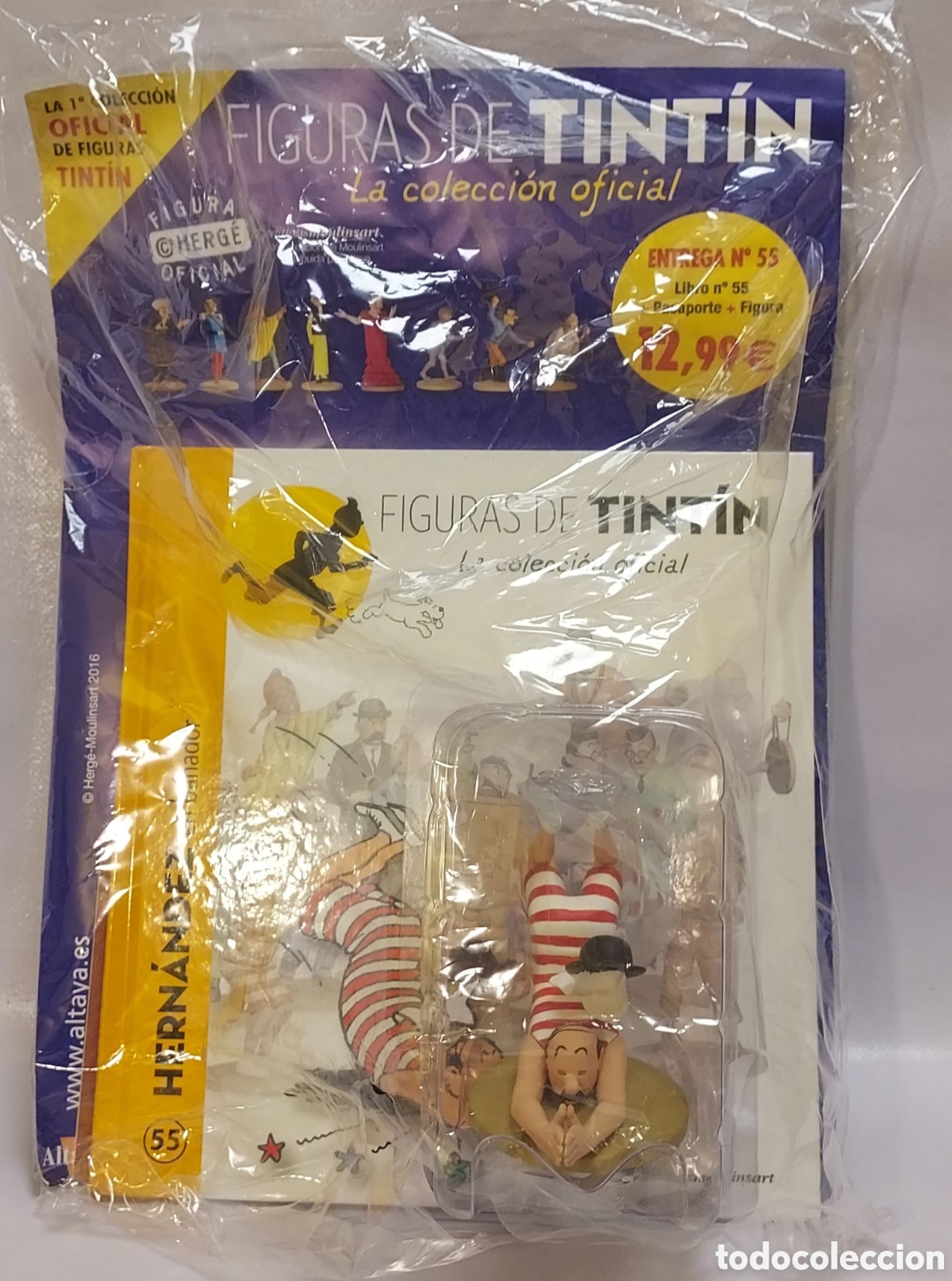 Figuras de acci&oacute;n: Hern&aacute;ndez En Ba&ntilde;ador Altaya N&deg;55 Tint&iacute;n