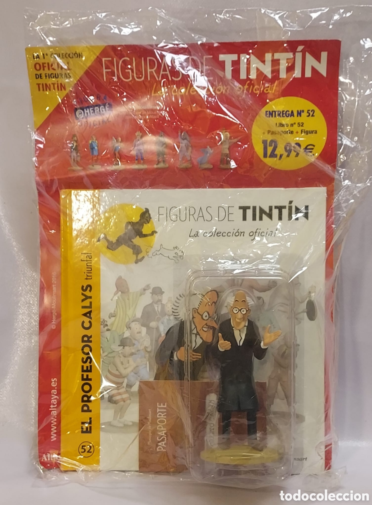 Figuras de acci&oacute;n: El Profesor Calys Triunfal Altaya N&deg;52 Tint&iacute;n