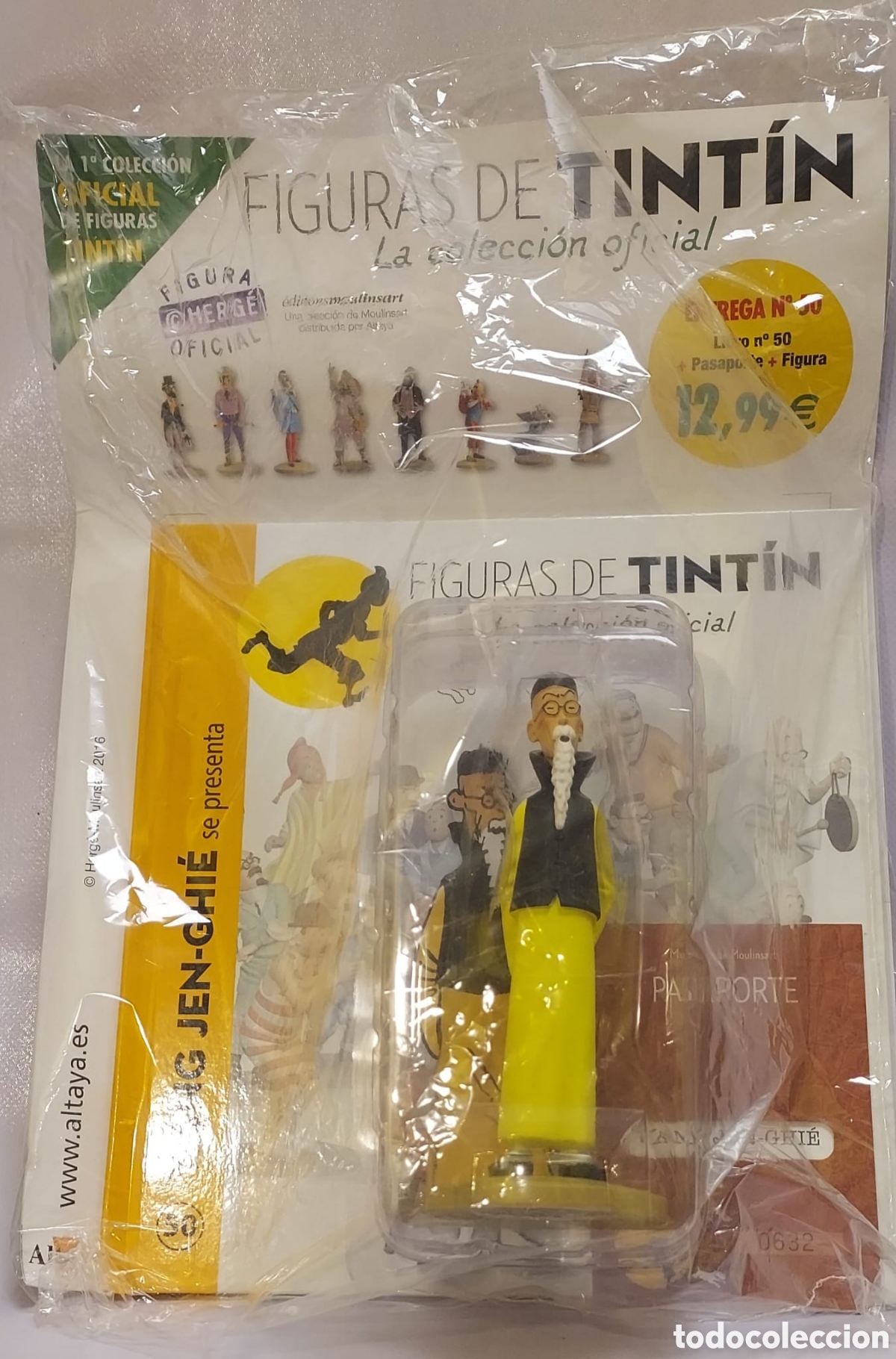 Figuras de acci&oacute;n: Wang Jen-Ghi&eacute; Se Presenta Altaya N&deg;50 Tint&iacute;n