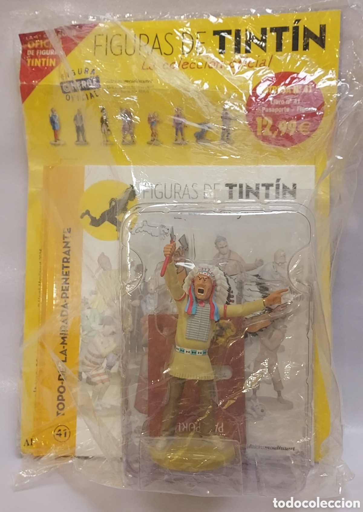 Figuras de acci&oacute;n: Topo-de-la-mirada-penetrante Altaya N&deg;41 Tint&iacute;n