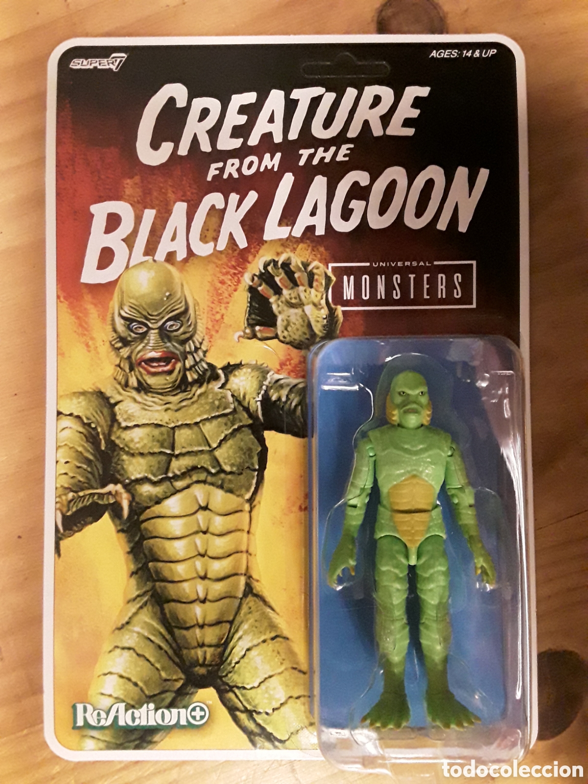 Figuras de acci&oacute;n: Figura Creature from the Black Lagoon Universal Monsters Wave 1 ReAction+ Super7