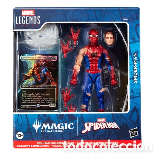 Figuras de acci&oacute;n: Figura Spider-Man Magic The Gathering Spiderman Marvel 15cm