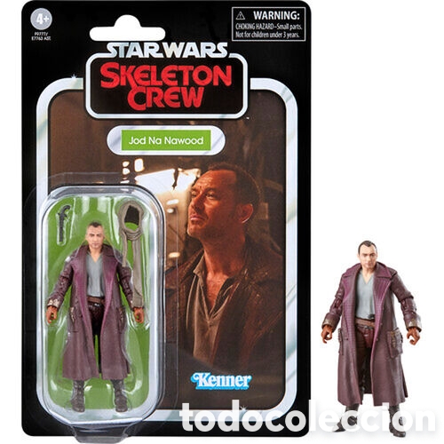 Figuras de acci&oacute;n: Figura Jod Na Nawood Skeleton Crew Star Wars 9,5cm