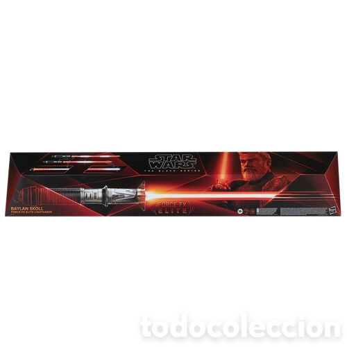 Figuras de acci&oacute;n: Replica sable de luz Baylan Skoll Forze FX Elite Star Wars