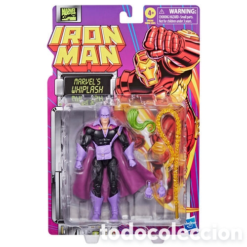 Figuras de acci&oacute;n: Figura Marvel Whiplash Iron Man Marvel 15cm