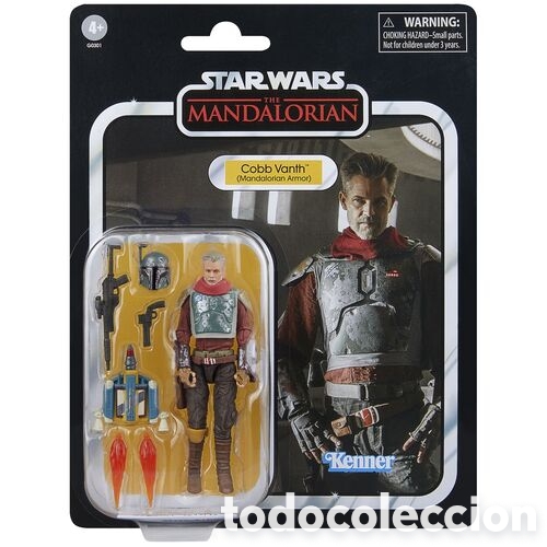 Figuras de acci&oacute;n: Figura Cobb Vanth Mandalorian Armor The Mandalorian Star Wars 9,5cm