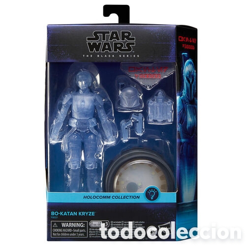 Figuras de acci&oacute;n: Figura Bo-Katan Kryze Holocomm Collection Star Wars 15cm