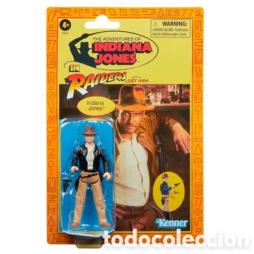 Figuras de acci&oacute;n: Figura Indiana Jones En Busca del Arca Perdida Indiana Jones 9cm
